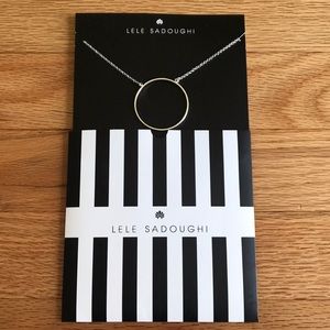 Lele Sadoughi Silver necklace